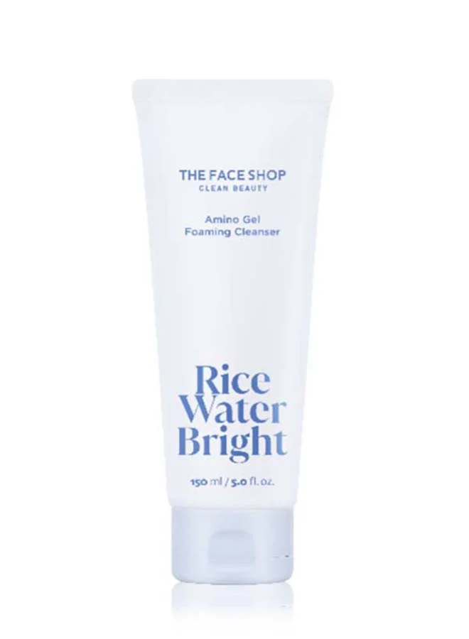 THE FACE SHOP The Face Shop Rice Water Bright Amino Gel Foaming Cleanser